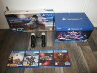 Komplett VR paket till PS4 konsoll.