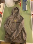 Grå Lyle and Scott hoodie