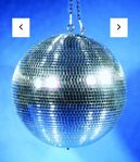 Disco-kula Eurolite med LED pinspot