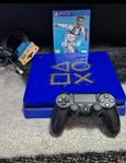 Ps4 Slim  Blue Edition 