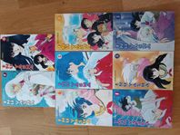 Inu Yasha Manga 1-8 Svenskt 