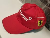 SHELL - Ferrari , V Power broderad keps, helt ny !