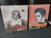 tavlor Elvis . marilyn cadillac