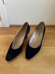 Vintage Chanel pumps svart mocka