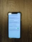 Iphone X 256 GB + Genomskinligt skal