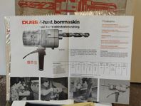 borrmaskin duss duax 4vxl. 105-550 rpm