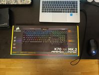 Corsair K70 RGB MK.2 Mekaniskt Tangentbord 