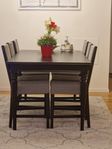 Extendable Table with 6 chair