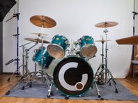 Mapex Saturn Pro Trumset fullt kit, väskor,cymbaler, stativ