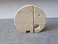 Travertine Elefant skulptur (Fratelli Manneli)