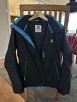 Salomon Skidjacka Svart strl XS