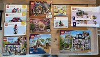 Lego friends (hästbuss, slott, frisör, cirkus, scen mm)  