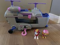 Paw Patrol helikopter, buss mm