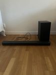 LG soundbar med subwoofer 