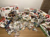 Stor samling LEGO Super Mario