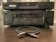 Sony 5.1 surround receiver och DVD-spelare