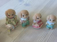 Toy poodle familjen Sylvanian families