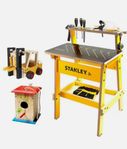 Stanley Jr. Kids Workbench Tool Set and 2 Wooden Kits