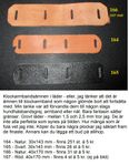 Klockarmbandsämnen läder mm