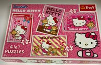 Hello Kitty Puzzle - 4 in 1