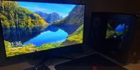 Gamingdator + 27" 180 hz ips skärm.