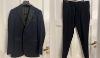 Navy Blue Smoking Tuxedo - Stl 46 - These Glory Days - Slim