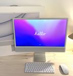 Nyskick! iMac 24'' | 8GB | 8-core CPU | 256 GB SSD