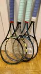 Tennis diverse racket Wilson Babolat 