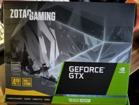 Grafikkort Gtx 1650 super zotac 4gb 