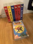 Tintin VHS samling (7) filmer 