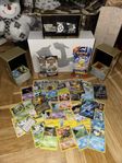 Pokémon Samling - OÖPPNADE Pack + 400 st Pokémon Kort