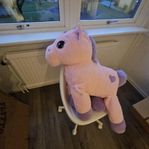 Jättestor Unicorn Enhörning häst 