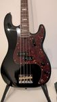 Harley Benton MV-4P Black Bass