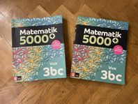 Matematik 5000 Vux 3bc + grafräknare