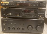 Pioneer A-602R Amplifier + CD vxl PD-M601 + Tuner F-304RDS