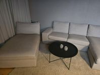 Soffa med divan + schäslong 