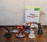 Disney Infinity xbox spel + Karaktärer 