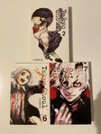 Tokyo Ghoul Manga På Finska Volymer 2,6,7