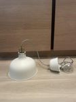 Ranarp lampa IKEA vit 22 cm