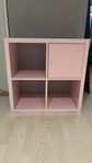 Ikea Kallax Rosa 77x77 med insats