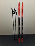 Atomic C2 Pro Skintec 140 cm och Tecnopro stavar 120 cm