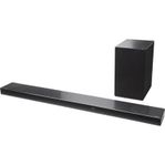 LG sound bar with subwoofer