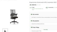 Kontorsstol Ergonomisk HÅG 9221 Exklusiv