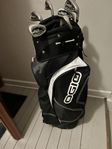 Golfbag Ogio och klubbor