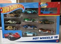 Hot Wheels bilar 10-pack, obruten förpackning 