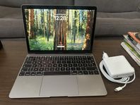 MacBook Retina 12” -100% batterihälsa, Sequoia, 256GB SSD