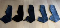 Jeans ICHI, Wera, Zara, stl 32-34 - nya/sparsamt använda 