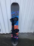 snowboard K2 145 med bindningar och snowboardboots 