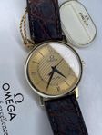 Omega De Ville 18k massiv (Waffledial) fullset