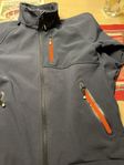 Skänkes: Hard-shell fleece jacka, McKinley strl 160